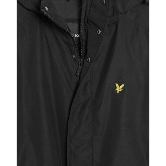 Lyle and Scott Mens Membrane Quilted Jacket Jet Black male M
