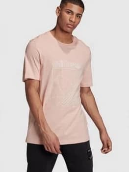 Adidas Originals Spirit 3 Stripe T-Shirt - Pink