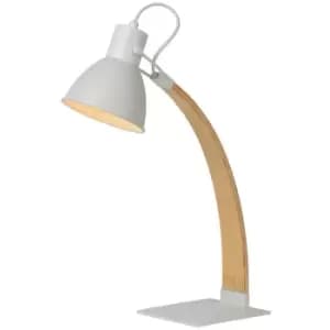 Lucide CURF - Desk Lamp - 1xE27 - White