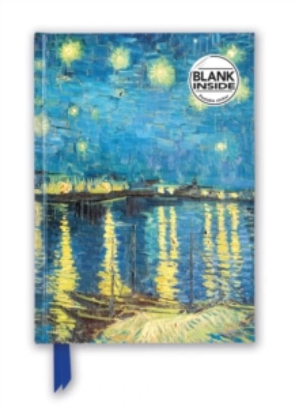 Vincent van Gogh: Starry Night over the Rhone (Foiled Blank Journal) Notebook / blank book
