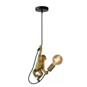 Extravaganza Chimp Retro Pendant Light - Ø17,6cm - 1xE27 - Black
