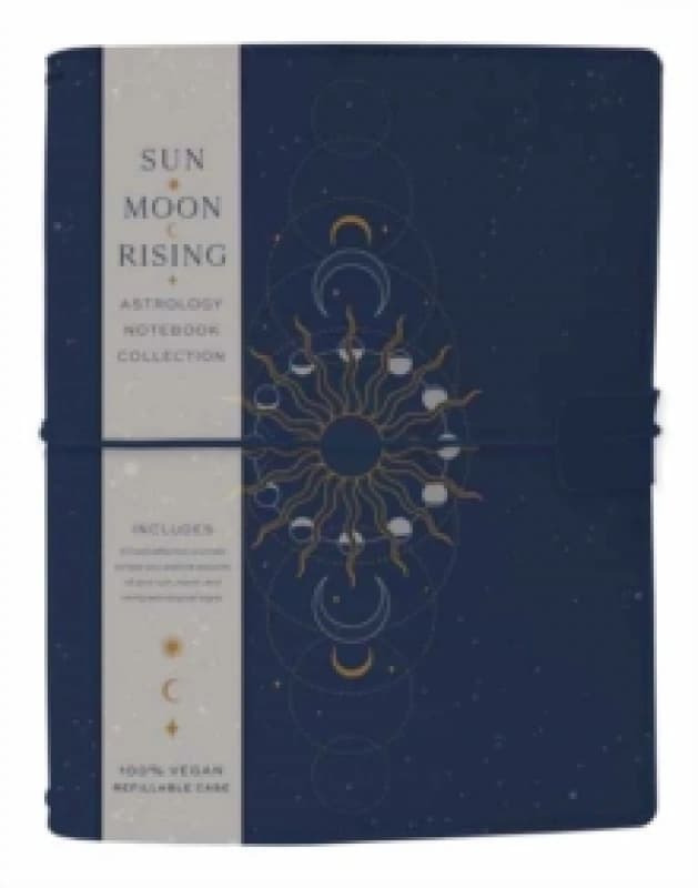 Sun Moon Rising Astrology Notebook Set : (Refillable Notebook) Paperback / softback