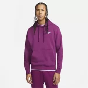 Nike Sportswear Club Fleece Pullover Hoodie Mens - Purple