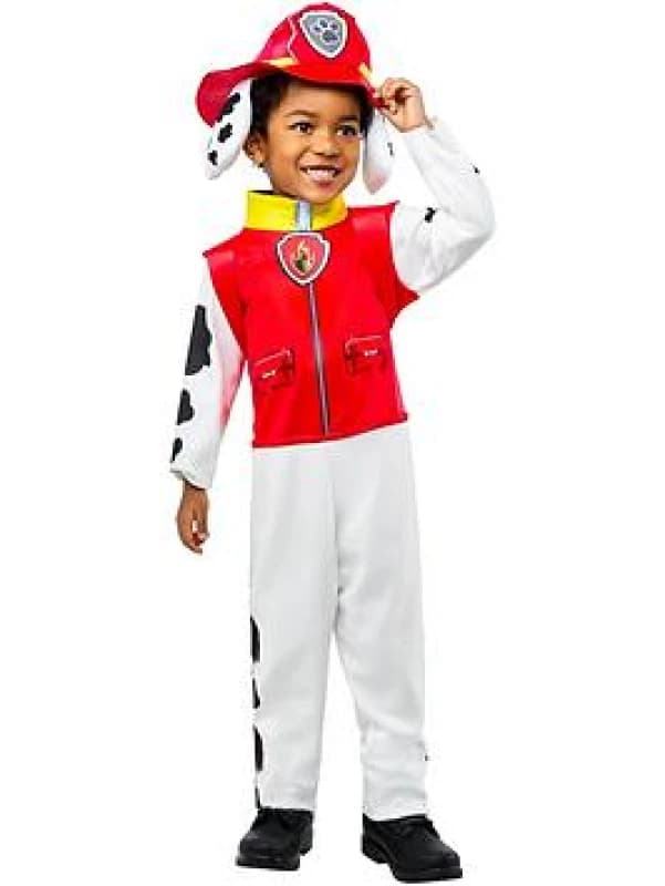 Paw Patrol Marshall Child Costume One Colour WZH63 Unisex 2-3,3-4