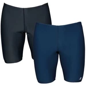 SwimTech Jammer Black Swim Shorts Junior - 24"
