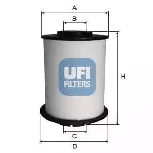 26.033.00 UFI Fuel Filter