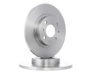 RIDEX Brake disc Solid 82B0069 Brake rotor,Brake discs FIAT,ALFA ROMEO,CHRYSLER,500 (312),PUNTO (188),500 C (312),Panda Schragheck (312_, 319_)