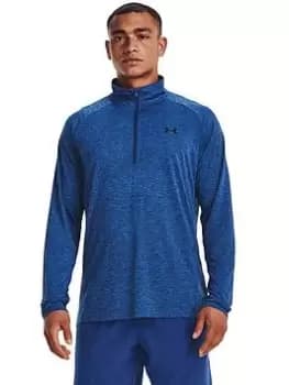 Under Armour Training Tech 2.0 1/2 Zip, Blue Size M Men