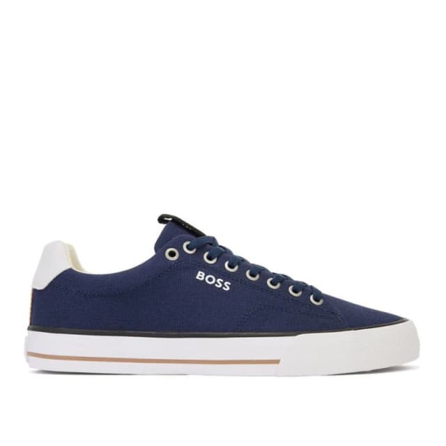 Boss Aiden Tennis Trainers Dark Blue male UK 5