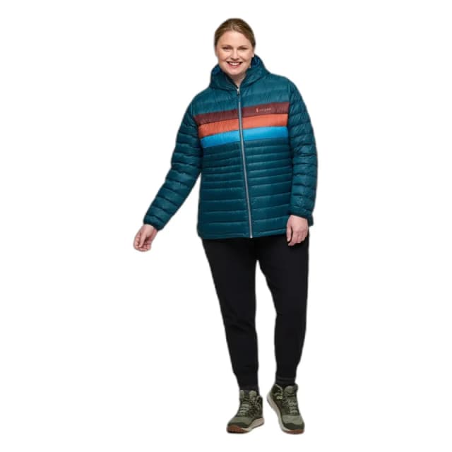 Cotopaxi Womens Cotopaxi Fuego Hooded Puffer Beige Female XS