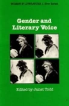 Gender and Literary Voice by Janet Todd Book