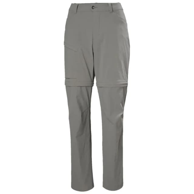 Womens zip waterproof trousers Helly Hansen ELV Light Gris Female L