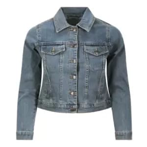 So Denim Ladies Olivia Denim Jacket (M) (Light Blue Wash)
