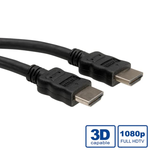 ROLINE HDMI High Speed Cable with Ethernet. HDMI M - HDMI M. LSOH 5 m