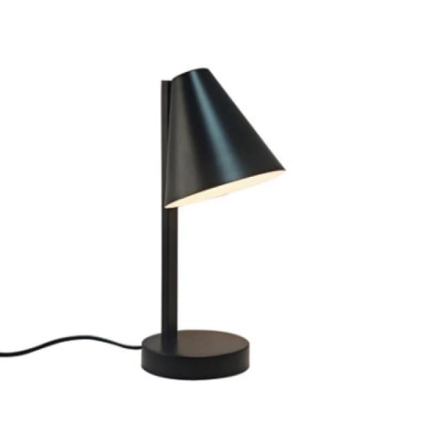 Nordlux Wilmer Metal Table Lamp Usb-C Black,mains