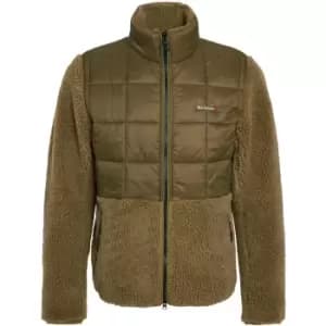 Barbour Mens Lowell Fleece Jacket Beech Large