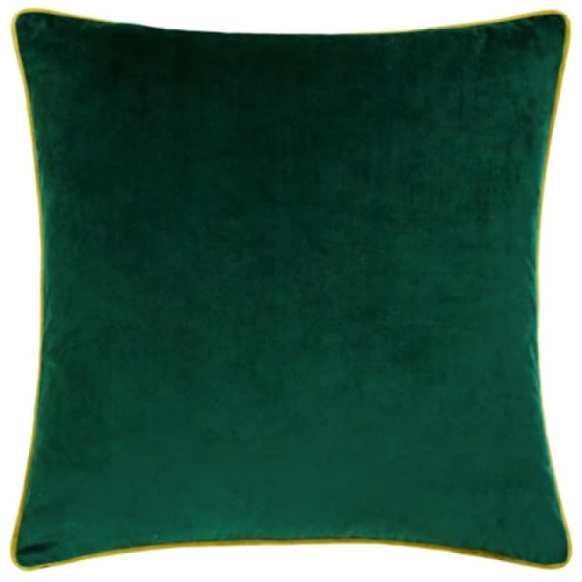 furn. Furn Meridian Velvet Feather Filled Cushion, Green, 45 X 45Cm