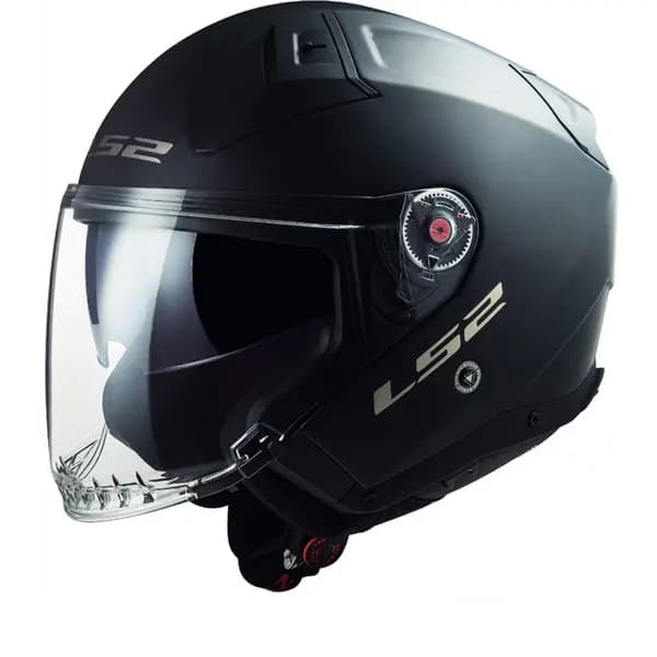 LS2 OF603 Infinity II Solid Matt Black 06 Jet Helmet Size M