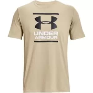 Under Armour UA GL Foundation T Shirt Mens - Brown