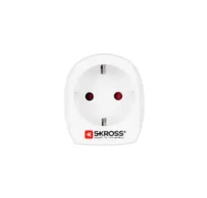 Skross 1.500201-E power plug adapter Type C (Europlug) White