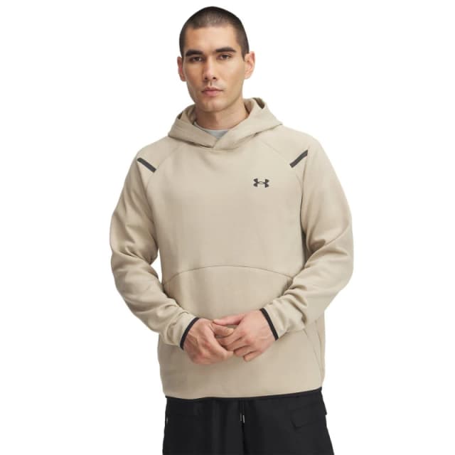 Under Armour Mens Unstoppable Fleece Hoodie Brown male S