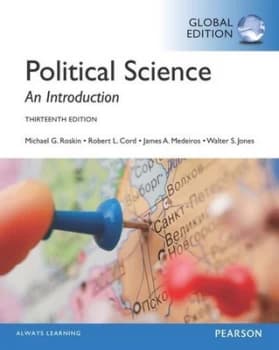 Political Science an Introduction Global Edition by Michael G. Roskin Paperback