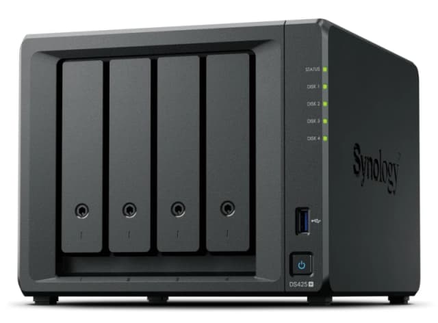 Synology DiskStation DS425+ NAS Intel Celeron J4125 2 GB DDR4 16 TB