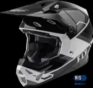 FLY Racing Formula Cp Rush Helmet Grey Black White M