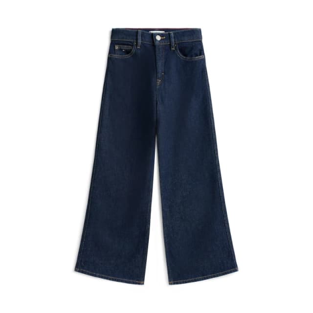 Tommy Hilfiger Kids Mabel Wide Leg Jeans Rinse 1BL female 12Y