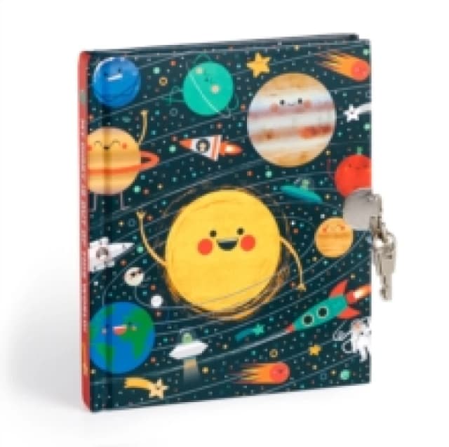 Solar System Locked Diary. Diary or journal. By Mudpuppy Books