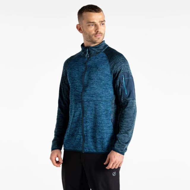 Zipped fleece Dare 2B Torrek Mountain Bleu Male L