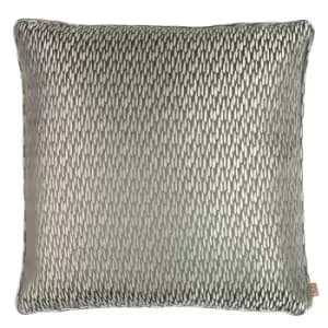 Astrid Jacquard Cushion Charcoal