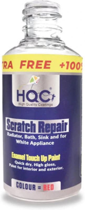 Hqc Masonry Touch Up Paint - Repairs & Covers Brick, Concrete, Pebbledash & Plaster - Black