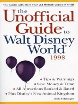 The Unofficial Guide to Walt Disney World 1998 by Frommer Paperback
