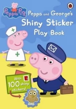 Peppa Pig Peppa and Georges Shiny Sticker Play Book Paperback