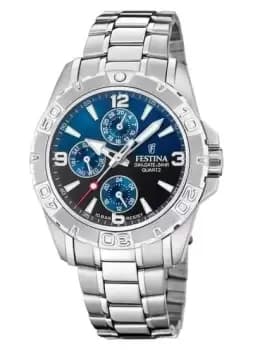 Festina F20666/2 Mens Multifunction (40mm) Blue Dial / Watch