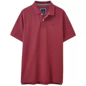 Crew Clothing Mens Ocean Polo Red Earth Medium
