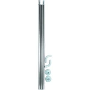 Wickes Anodised Modular Shower Curtain Rail