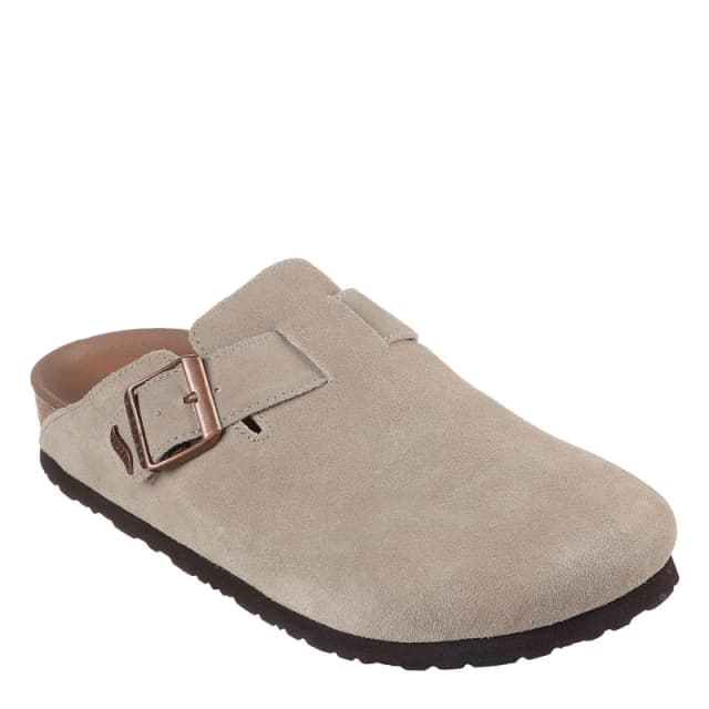 Skechers Womens Arch Fit Granola Flat Sandals Chestnut female 6 (39)