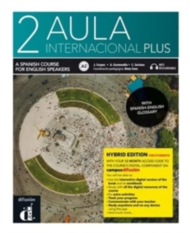 Aula internacional Plus 2 - Edicion hibrida - Edicion inglesa - Libro del alumno A2 + MP3 Paperback / softback