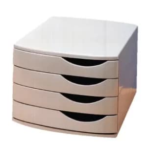 Jalema 4 Drawer Desktop Set Grey J26863GRY