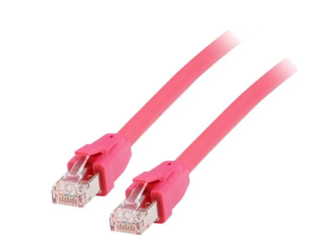 Equip Cat 8.1 S/FTP (PIMF) Patch Cable. LSOH. 3.0m. Red