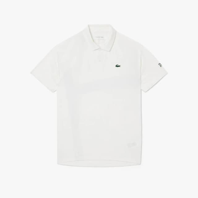 Lacoste Novak Djokovic On Court Polo Shirt White male S