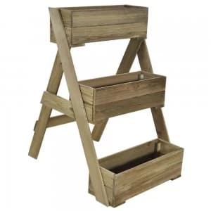 Forest Garden Compact Cascade Planter Rectangular Softwood