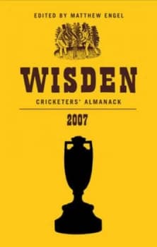 Wisden Cricketers Almanack 2007 by Matthew Engel Hardback