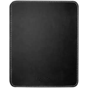 LogiLink ID0150 Mouse pad Leather Black (W x H x D) 220 x 3 x 180 mm
