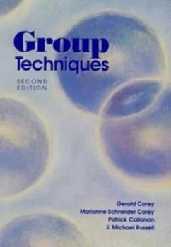 Group Techniques by Gerald Corey Book