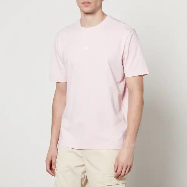 Boss Orange Tchup Stretch Cotton-Jersey T-Shirt - XL Pink Tops male 50473278-682 XL