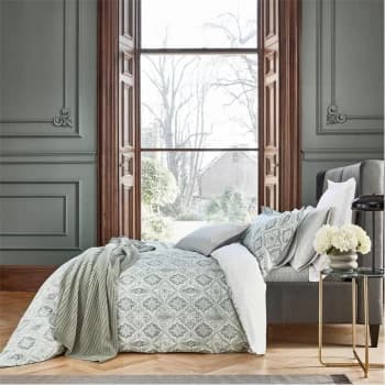 Bedeck of Belfast Navah Duvet Cover - SAGE