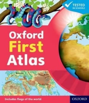 Oxford First Atlas by Patrick Wiegand Hardback